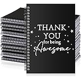 Yeaqee 20 Pcs Thank You Gifts Bulk, Employee Appreciation Gifts, Inspirational Spiral Notebook/Journal for Women Men Office School Coworker Teacher Volunteer Present