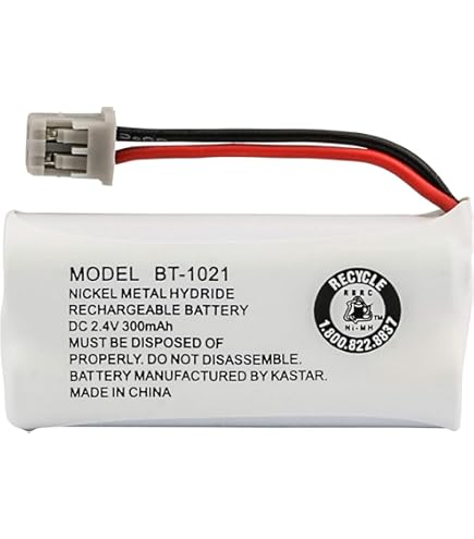 Batteria Per Telefoni Cordless - Compatibile Con Uniden BT1011, GE, Vtech, 700mAh, Ricambio Affidabile