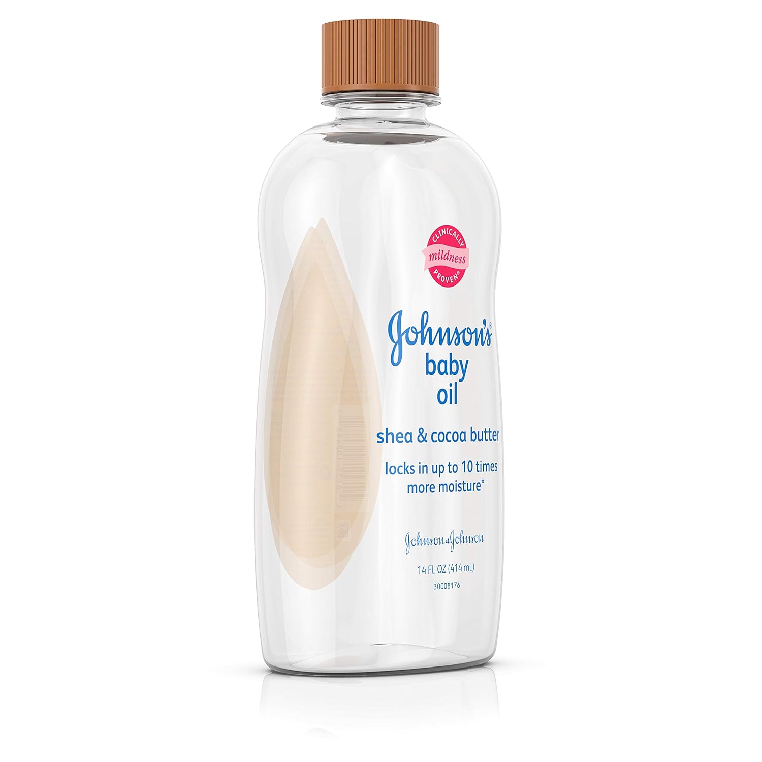 johnson's baby shea & cocoa butter oil