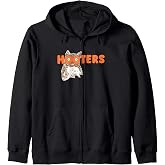 Hooters Retro Logo Zip Hoodie