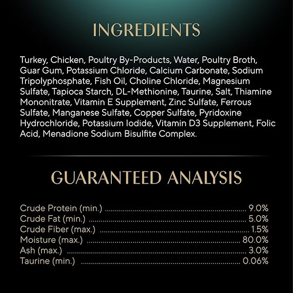 SHEBA PERFECT PORTIONS WET CAT FOOD PATE ROASTED TURKEY ENTREE, 2.6 OZ. TWIN-PACK TRAYS (24 COUNT, 48 SERVINGS)