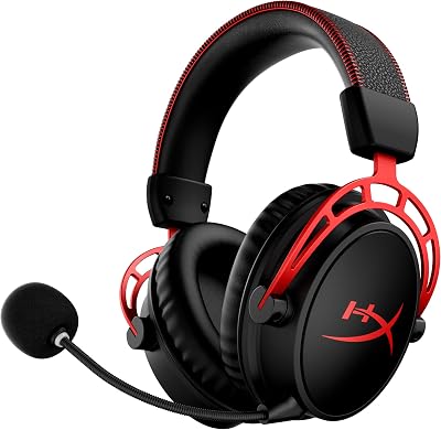 HyperX Cloud Alpha Wireless Gaming Headset PC 300 Hour Battery DTS Headphone:X