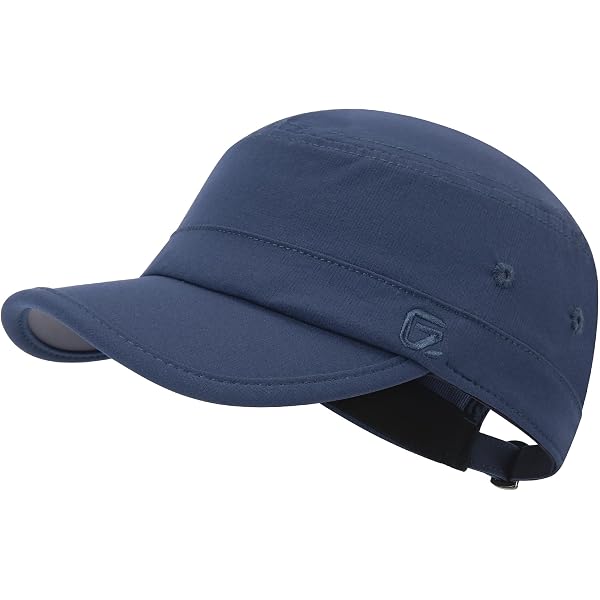 Wool Blend Flat Visor Snapback Cap - Pro Style Adjustable Hat In Royal Blue - View #9