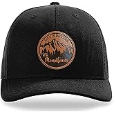 Sodomkt Mountain Trucker Hat Summer Adjustable Outdoor Camping Snapback Baseball Cap