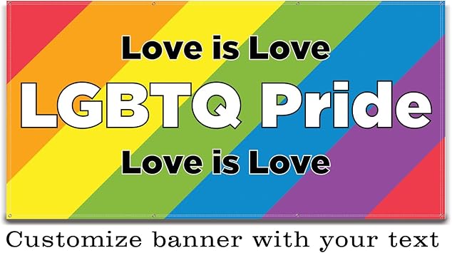 Amazon Com Buttonsmith Custom Personalized Rainbow Pride Vinyl