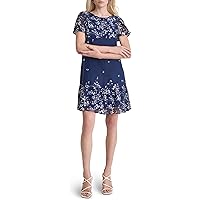 sachin and babi light blue dress DKNY Flutter Sleeve Chiffon Midi Dress