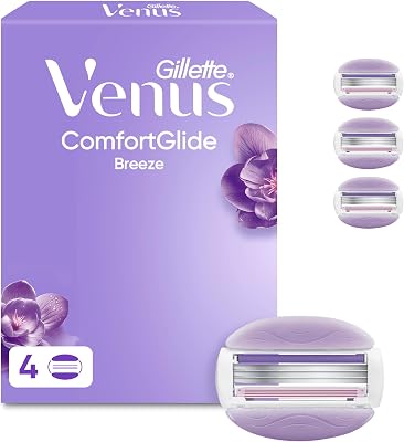 Comfortglide Breeze Cuchillas de Afeitar Mujer, Pack de 4