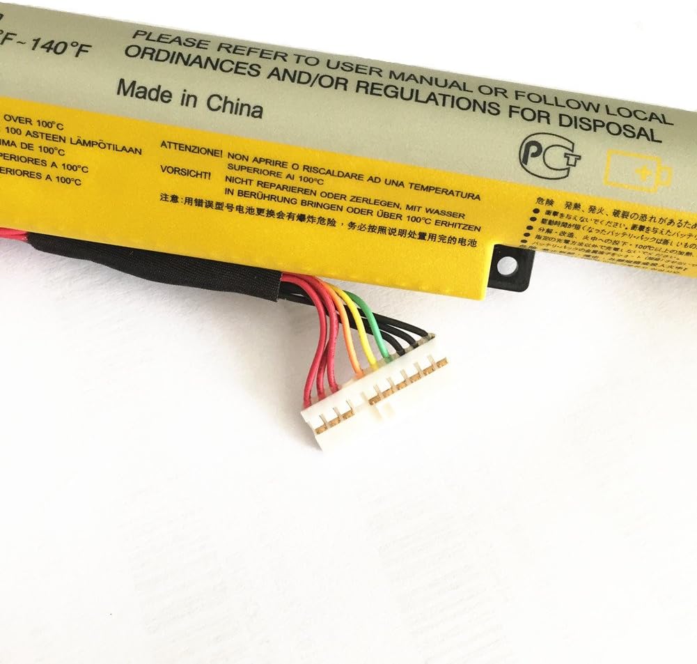 7XINbox 14.8V 48Wh 3350mAh L12L4K01 L12M4E21 L12M4F02 L12M4K01 L12S4E21 L12S4K01 Laptop Battery compatible with Lenovo Ideapad Z400 Z400A Z500 Z500A Z410 Z510 P500 P400 Touch Series - Image 5