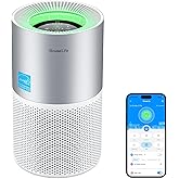 GoveeLife Air Purifiers for Home, Smart Air Purifier for Large Rooms with App & Alexa Control, Covers up to 1162ft², Air Quality Monitor, PM2.5 Sensor Air Purifier for Pet Hair, Pollen, Dust, Smoke