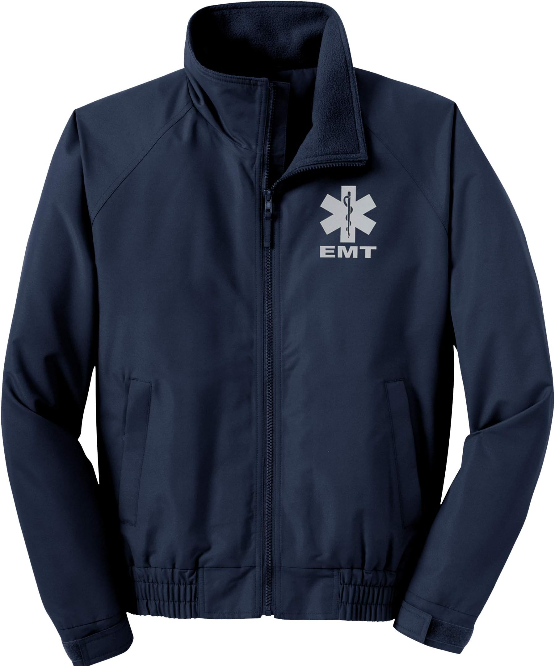 EMT economy jacket, REFLECTIVE logo fleece lining Emergency Medical