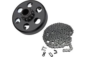 OBUYTO Centrifugal Clutch 3/4" Bore 12 Tooth 35 Chain for Go Kart Mini Bike Fun Kart 2-7 HP Engine Fits for Honda GX160 GX200 GX140 GX120 GC160 GC19