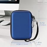 ProCase External Hard Drive Case 2.5 inch Navy Holds 2 Drives view 6