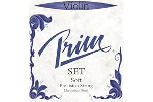 GEWA Prim Violin Strings - Set, 4/4, Chromesteel/Steel, Soft, Ball