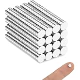 BEST CHOICE MAGNETS 240 Pack Small Magnets, 5x2mm Refrigerator Magnets | Rare Earth Magnet Neodymium Magnet for Crafts, Whiteboard, Kitchen Cabinet, 3D Printing