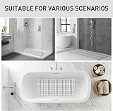 XIYUNTE Large Shower Mat 90x40cm Non Slip Anti Mould Eco Rubber Grey view 9