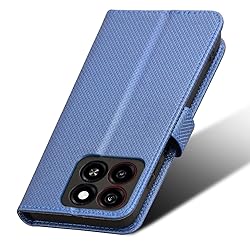 Elubugod Compatible with ZTE Blade A55 Leather Case