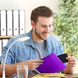 Switory 25 Pcs Poly Bubble Mailers A5 Padded Envelopes 15.2x22.9cm Purple view 6