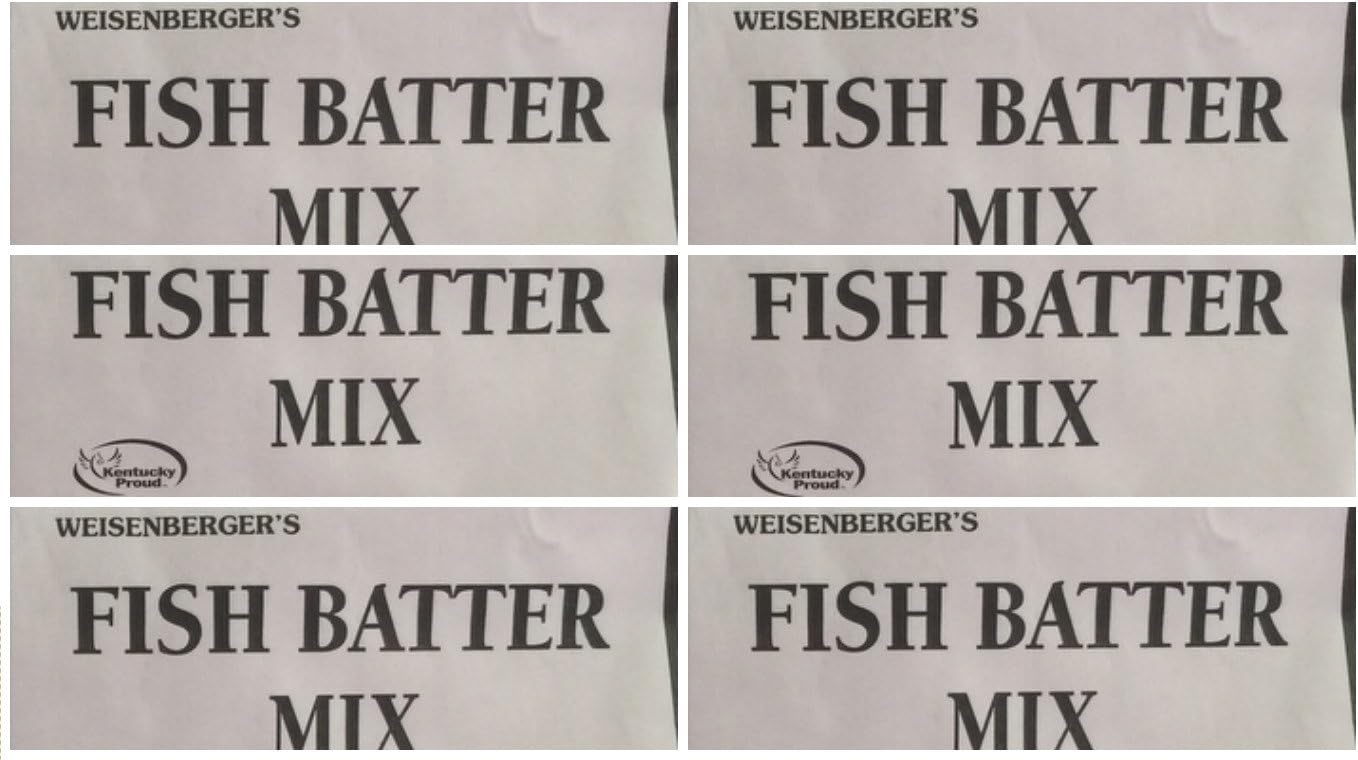 Fish Batter Mix Weisenberger Mills - A Ky Proud Product 5.5 Ounce Pack of 6