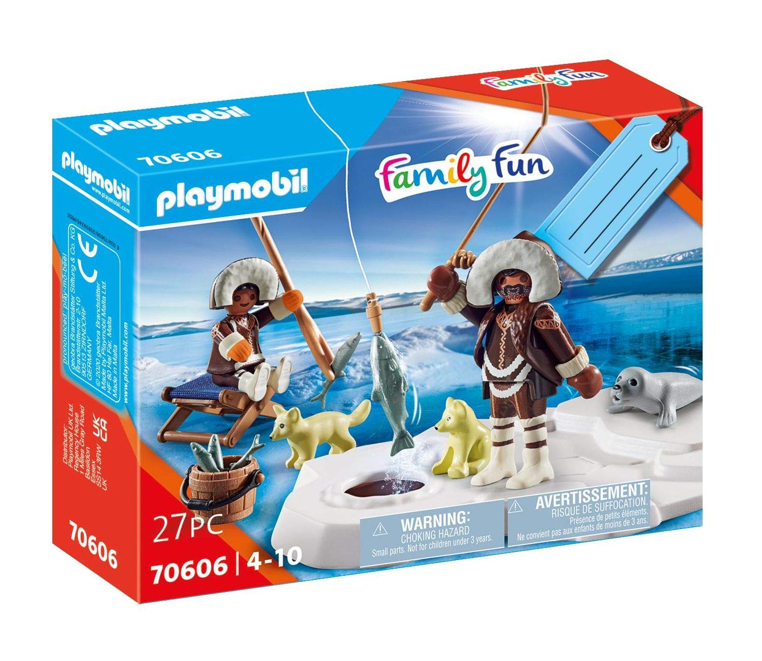 PLAYMOBIL Ice Fisherman Gift Set