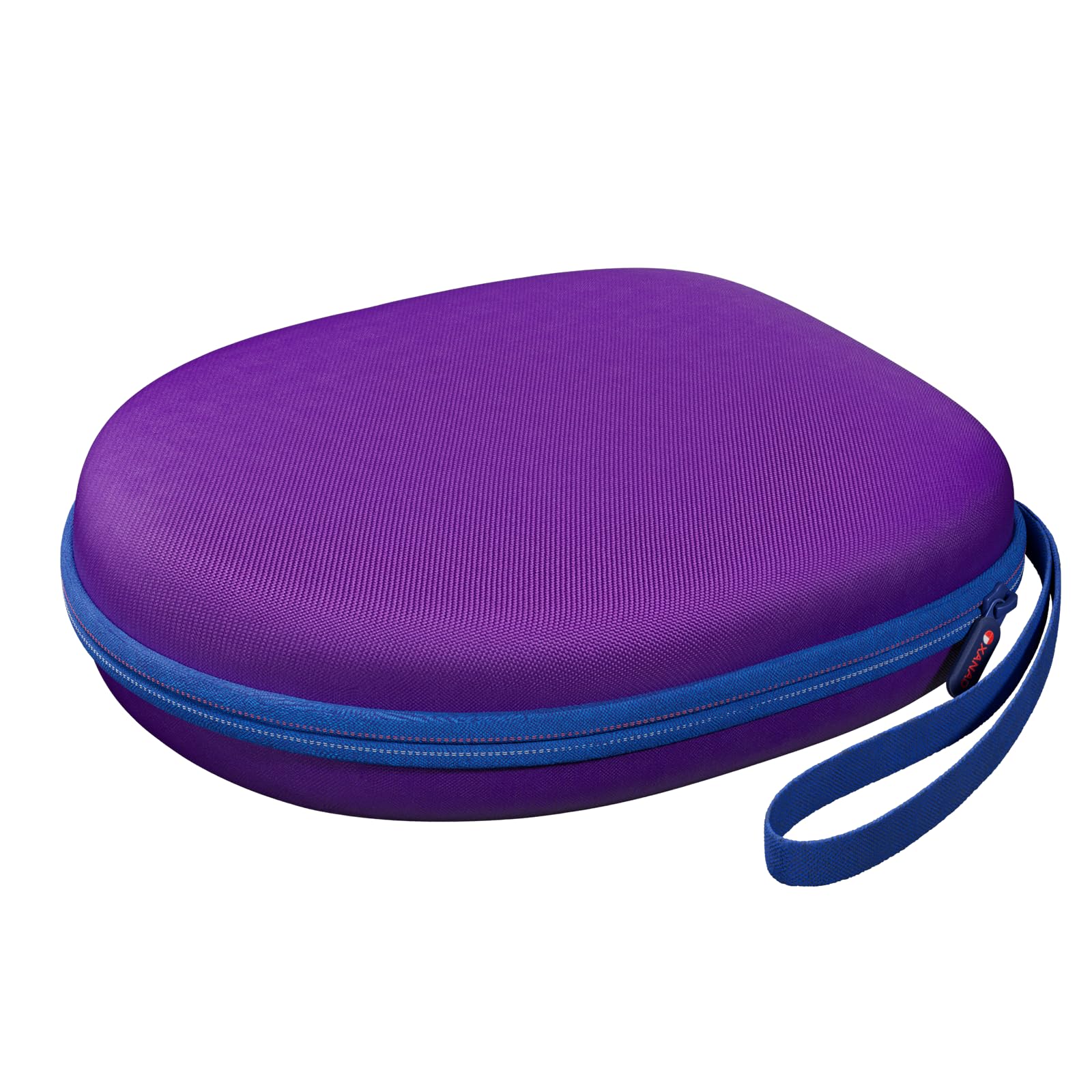Photo 1 of Headphone Case Hard Shell Compatible with Sony/JBL/Soundcore Anker/Bose/BERIBES/KVIDIO/JLab JBuds Lux ANC On-Ear Headphones (Dark Purple)