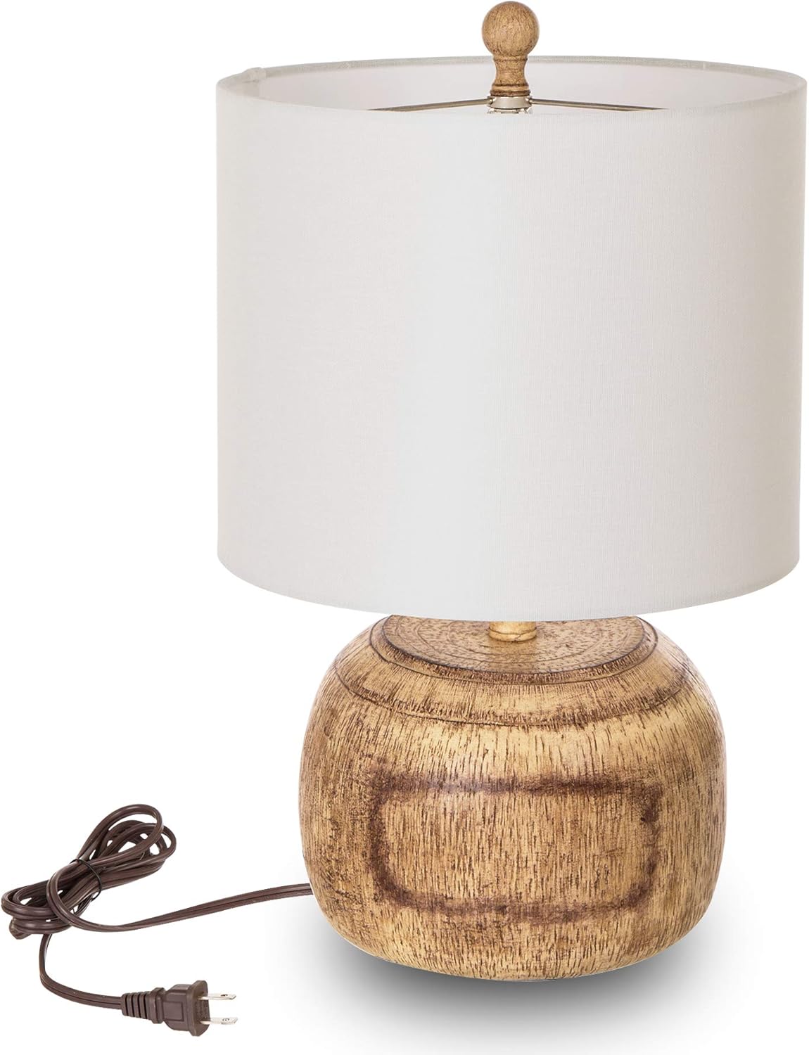 Best bedside table lamp coral
