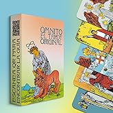 OMNITO Original Tarot Cards in Spanish | 78 Card Deck | Pocket-Sized (4.13" x 2.3") Spanish Deck | Fortune Telling Cards | Classic Meanings with Online Guide for Beginners