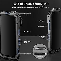 NEEWER 15 Pro Cage Phone Video Rig with Snap On