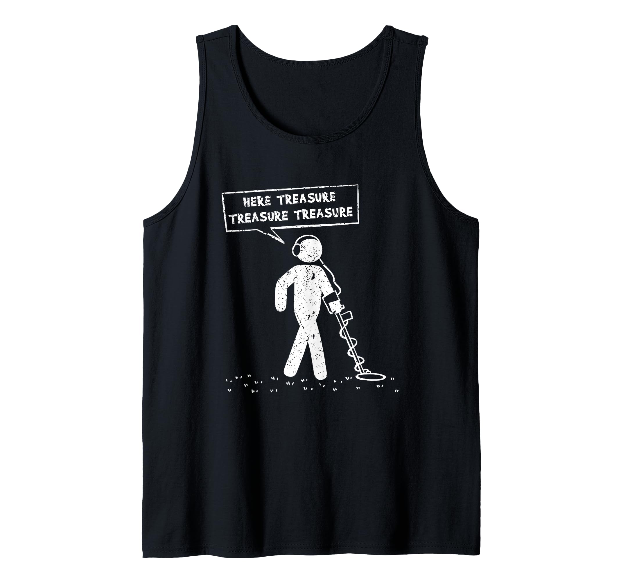 Here Treasure Metal Detector Probe Sundler Sondels Tank Top