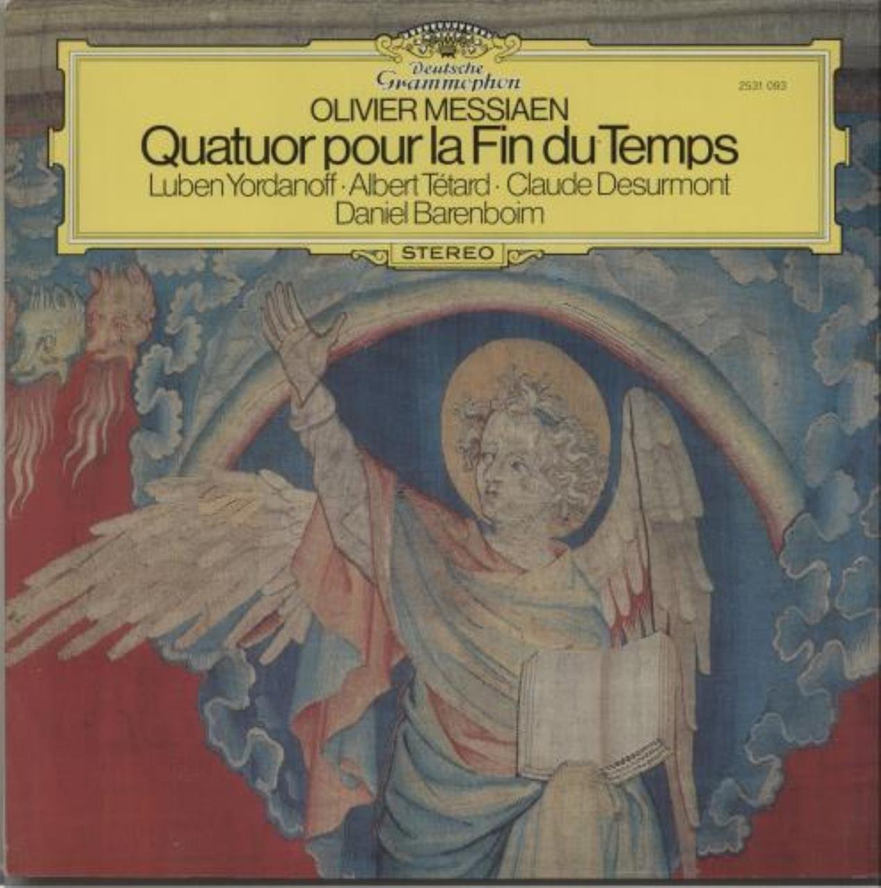 Olivier Messiaen Daniel Barenboim Luben Yordanoff Albert - 
