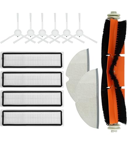 Recambios Completos Para Robot Aspirador Dreame D9, D9 Max Y L10 Pro – Incluye Cepillo Principal, Laterales, Filtros Y Más