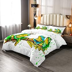 Erosebridal Cartoon Frog Comforter Set Twin