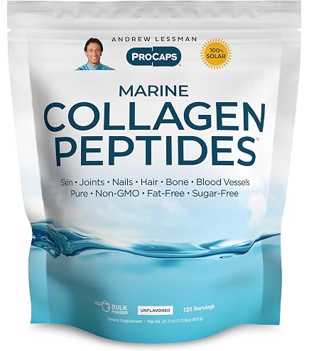 Amazon.com: Andrew Lessman ProCaps Marine Collagen with MSM Powder