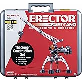 MECCANO Erector Super Construction 25-in-1 Motorized Building Set, Steam Education Toy, 638 Parts, for Ages 10+