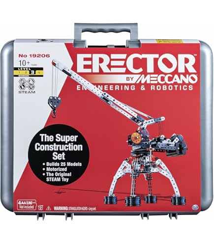 Amazon.com: Meccano-Erector - Multimodel -15 Model Set ( 250+ 