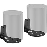 Chunxiao Pair of Speaker Mount for Sonos Era 100 Wall Mount Black- Simple Metal Speaker Wall Mount for Sonos Era 100 Mount Bracket Easy to Install