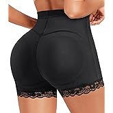 AOSBOEI Women Butt Lifter Panties Padded Shapewear Hip Enhancer Pads Shorts Seamless Underwear Tummy Control Boyshorts