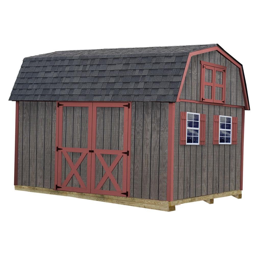 Best Barns Meadowbrook 10 ft. x 12 ft. Wood Storage Shed