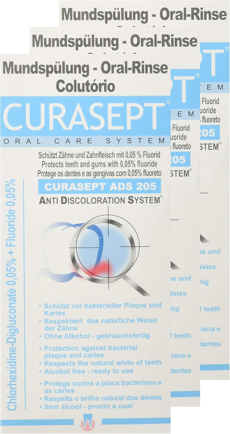 Curasept Maintenance Mouthwash 0.05 200ml Pack of 3 BigaMart