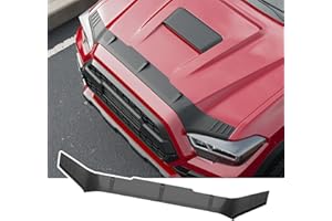 xipoqix Hood Deflector Compatible with 2016-2023 Toyota Tacoma Hood Protector TPE Shield Replacement for 2016-2023 Toyota Tacoma Accessories