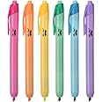 Mr. Pen- Colorful Highlighters Set, 6 Pack, Assorted Colors, Retractable Colored Bible Markers
