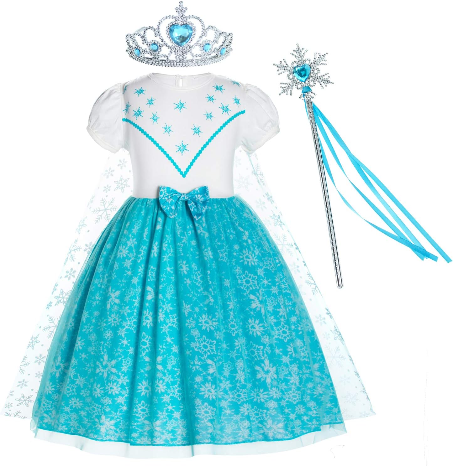 Party ChiliLittle Girls Princess Costume For Birthday Party With Headband
