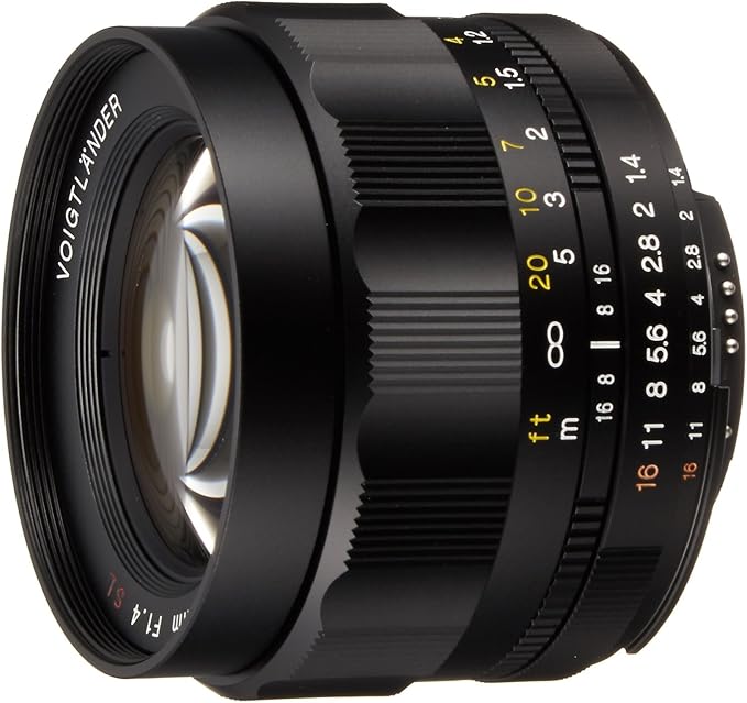 Voigtlander Nokton 58mm F1 4 Slii N Cosina Lens For Nikon Ai S Amazon Co Uk Electronics
