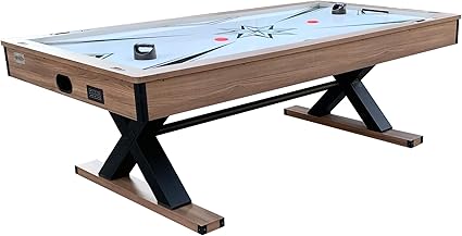 Amazon Com Puck Ares 8 Foot Air Hockey Table Sports Outdoors
