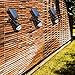 CREATIVE DESIGN Solar Lights Outdoor, Colored Solar Spotlight Outdoor, Waterproof Wall Lights Solar Lights with Auto On/Off for Garden, Christmas, Holiday Decoration(2 Pack)