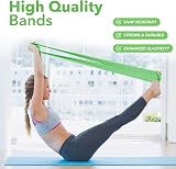 Beenax Resistance Band 2M Green X-Light Extra Light 10Lbs Exercise view 3