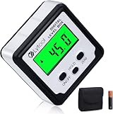 Lytool Digital Level Box Magnetic Mini Digital Angle Gauge 360° Backlit LCD view 1