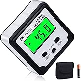 Digital Angle Finder, Lytool Digital Angle Gauge Magnetic,Inclinometer Level,Angle Measuring Tool with Backlight and Magnetic