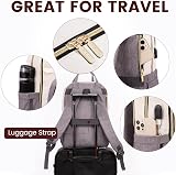 LOVEVOOK 17 Inch Laptop Backpack USB Port Anti Theft Water Resistant Large 31L view 6