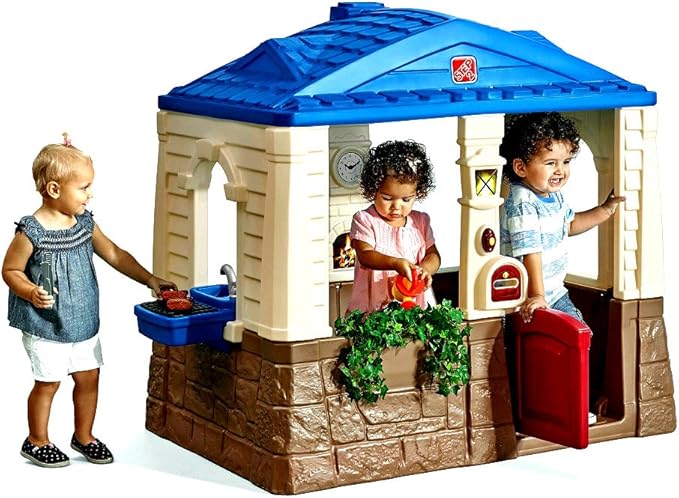 plastic toy house outdoor