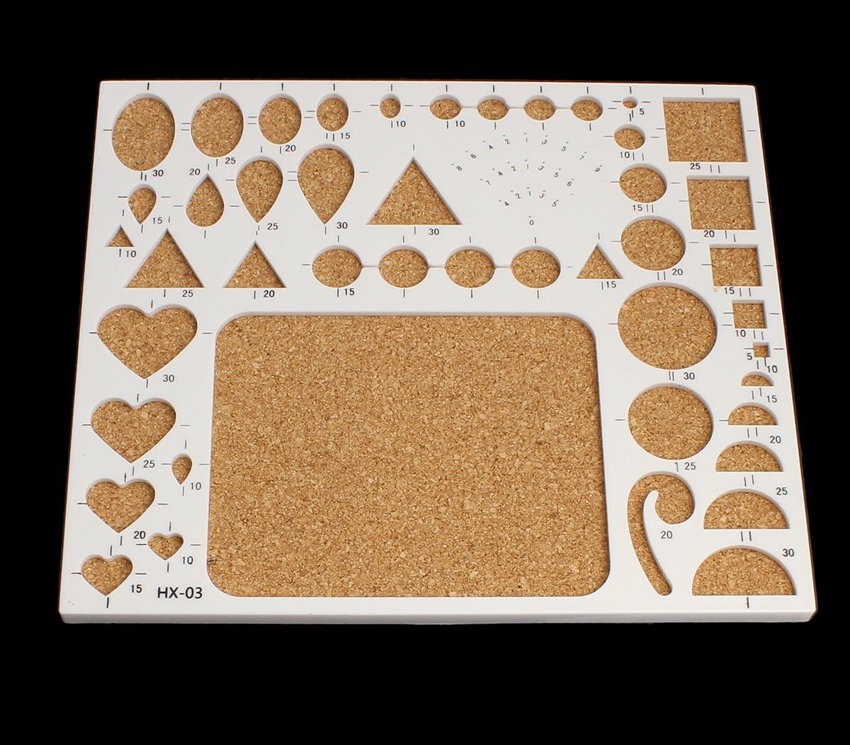 Quilling Design Board Quilling Workboard Cork Board 7.1-inch By 8.3-inch